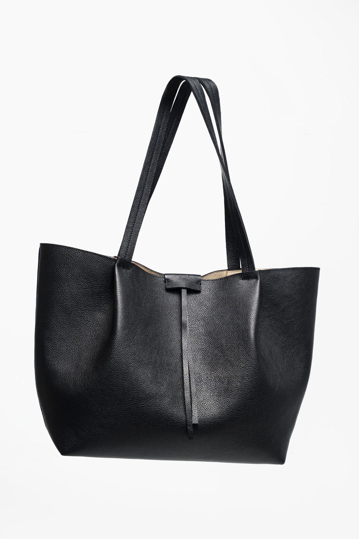 Siena Black torba skórzana Hammer