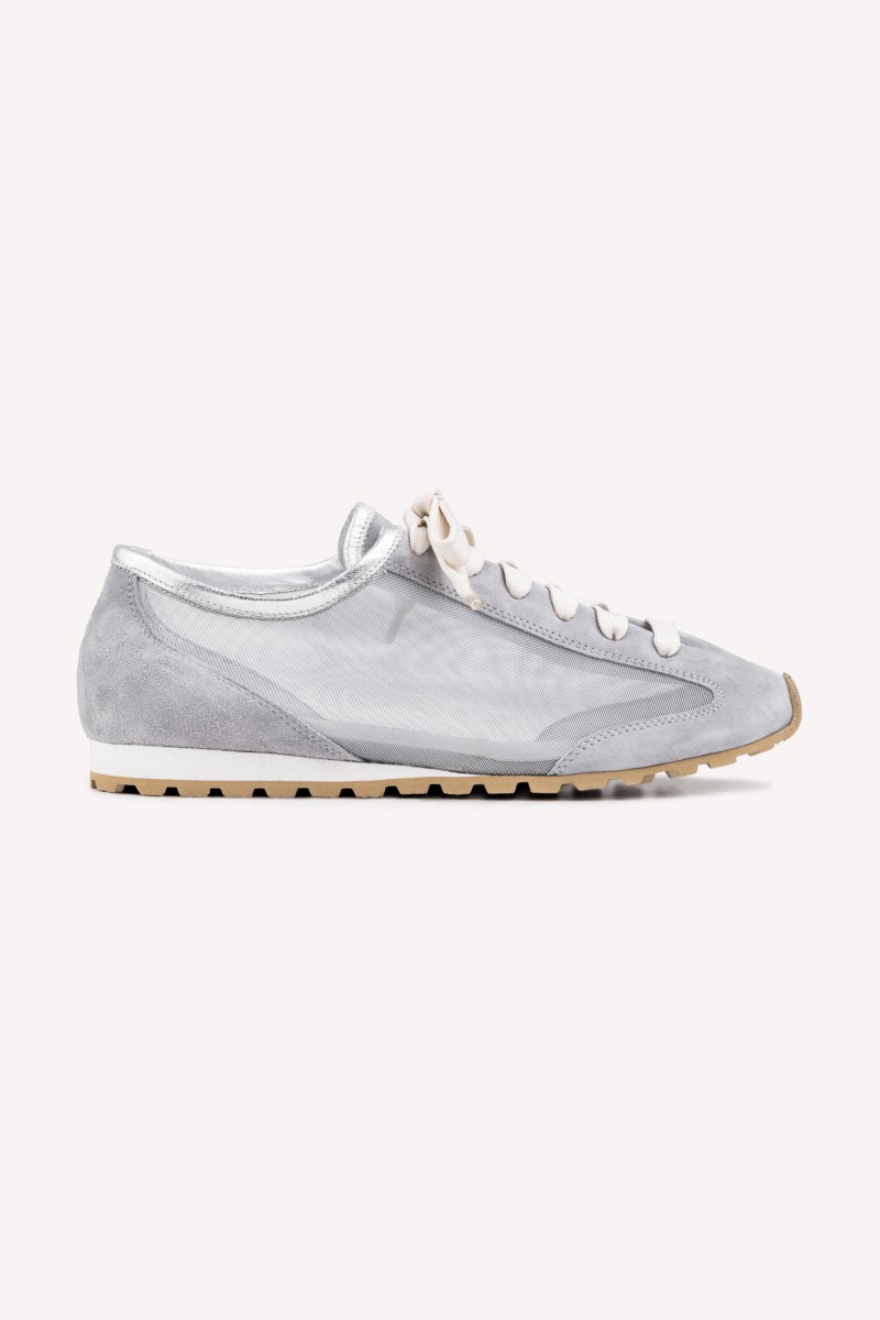 RAY Silver – sneakersy damskie z siatkI i skóry | Hammer