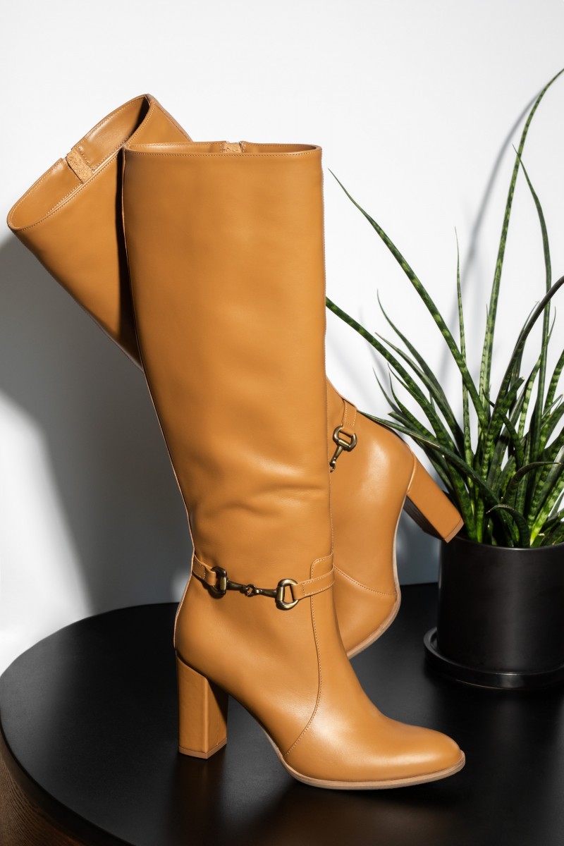 copy of Dallas black leather boots