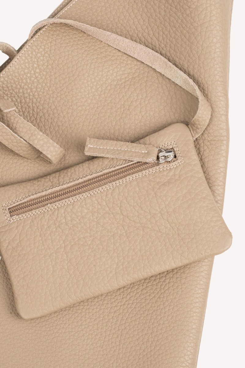 MARGO Sand – torba skórzana shopper | Hammer