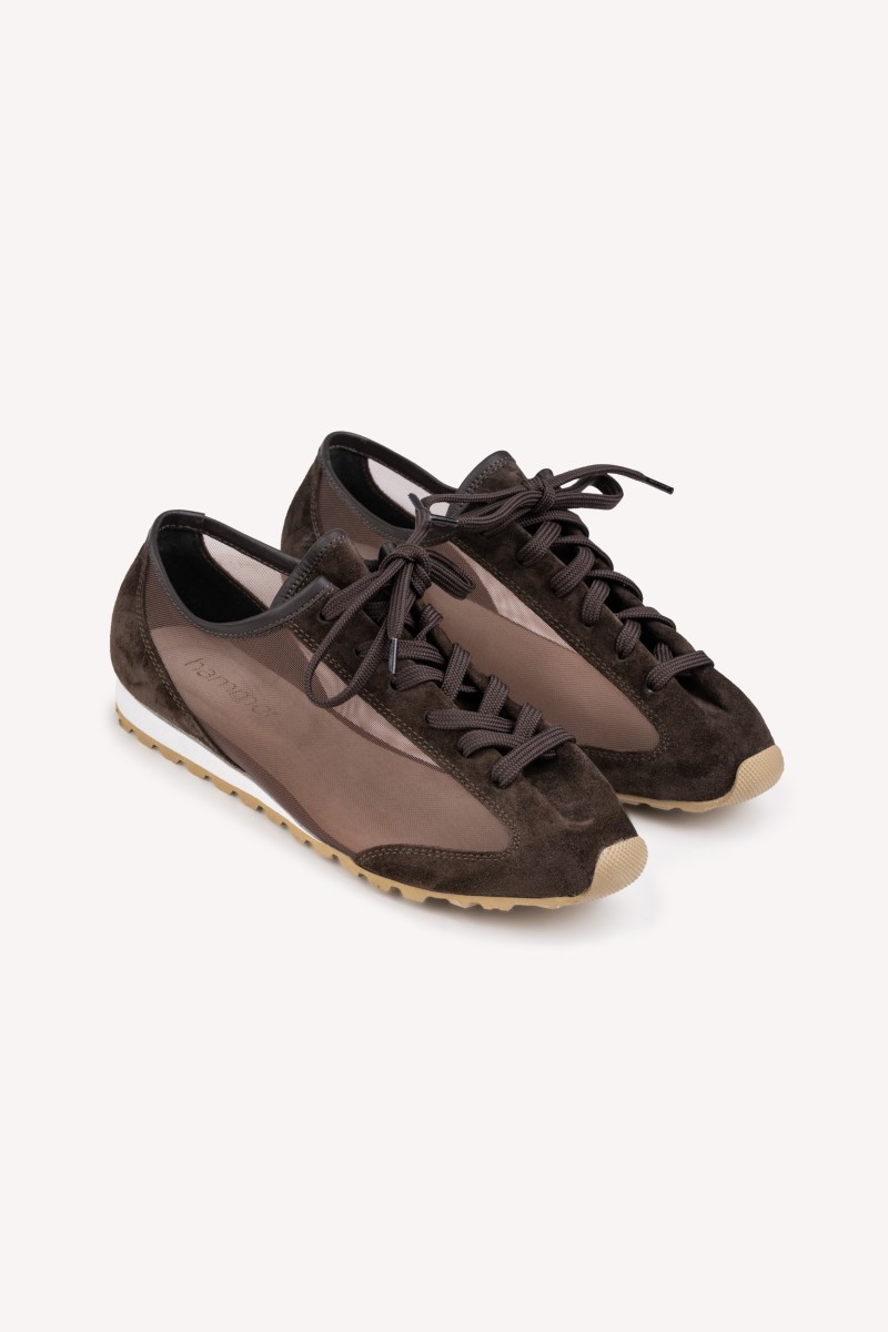 RAY Cocoa – sneakersy damskie z siatką i skóry | Hammer